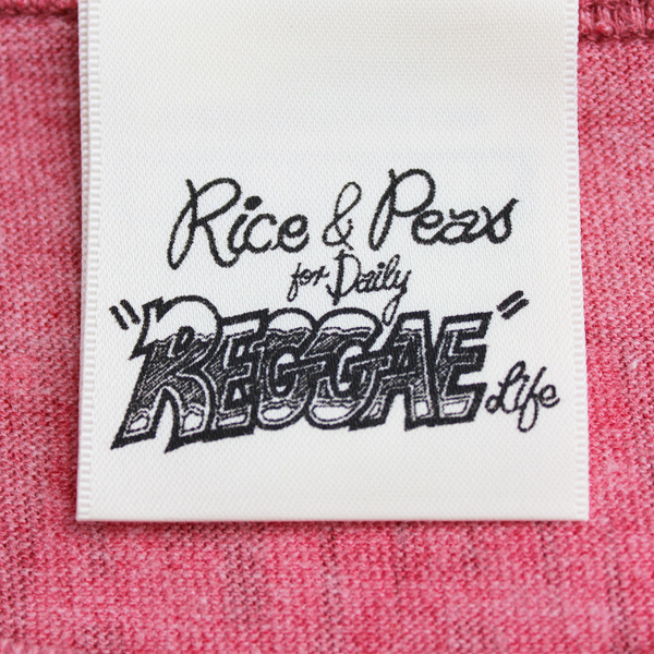 RICE & PEAS 襟ネーム・タグ RICE & PEAS 襟ネーム・タグ
