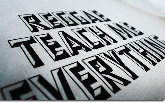 REGGAE TEACH ME EVERYTHING 2013 TEE