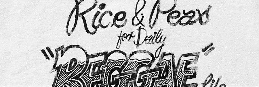 ���Q�G�E���[�x��24�~7���R�[�h�̃E�G�A�E���C��RICE & PEAS