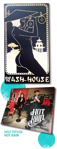 SELF TITLED / HOT RAIN / WASH HOUSE