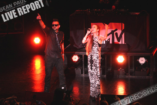SEAN PAUL LIVE REPORT