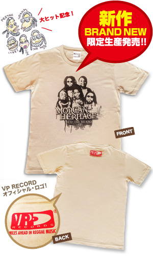 MORGAN HERITAGE / HERE COME THE KINGS TEE - BACK